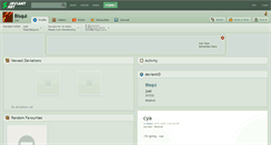 Desktop Screenshot of bisqui.deviantart.com