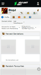 Mobile Screenshot of bisqui.deviantart.com