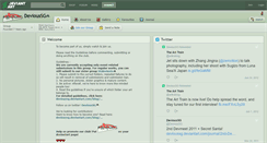 Desktop Screenshot of devioussg.deviantart.com