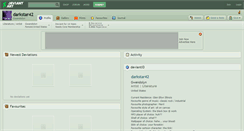 Desktop Screenshot of darkstar42.deviantart.com