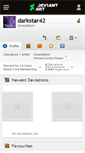 Mobile Screenshot of darkstar42.deviantart.com