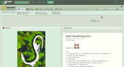 Desktop Screenshot of ladymars.deviantart.com