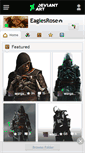 Mobile Screenshot of eaglesrose.deviantart.com