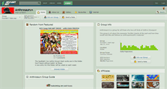Desktop Screenshot of anthrosaurs.deviantart.com
