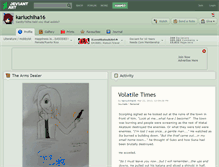 Tablet Screenshot of kariuchiha16.deviantart.com