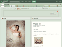Tablet Screenshot of frionr.deviantart.com