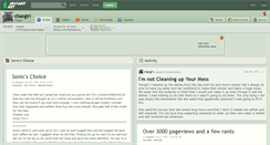 Desktop Screenshot of chaogirl.deviantart.com