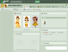 Tablet Screenshot of daisy-daisy-daisy.deviantart.com