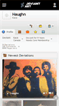 Mobile Screenshot of haughn.deviantart.com