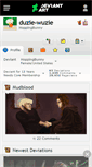 Mobile Screenshot of duzie-wuzie.deviantart.com