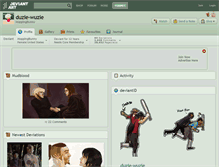 Tablet Screenshot of duzie-wuzie.deviantart.com