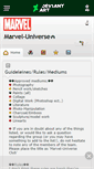 Mobile Screenshot of marvel-universe.deviantart.com