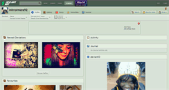 Desktop Screenshot of mirrormera92.deviantart.com