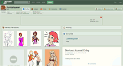 Desktop Screenshot of jumbalayasan.deviantart.com