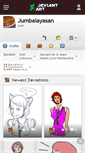 Mobile Screenshot of jumbalayasan.deviantart.com