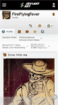 Mobile Screenshot of fireflyingfever.deviantart.com