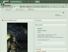 Tablet Screenshot of garpeer.deviantart.com
