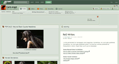 Desktop Screenshot of canis-angst.deviantart.com