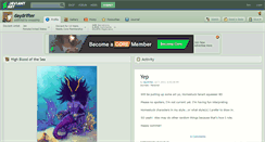 Desktop Screenshot of daydrifter.deviantart.com