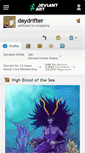 Mobile Screenshot of daydrifter.deviantart.com
