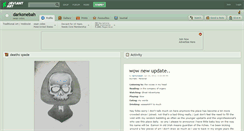 Desktop Screenshot of darkonebah.deviantart.com