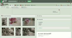 Desktop Screenshot of k-marie.deviantart.com