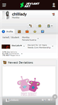 Mobile Screenshot of chililady.deviantart.com