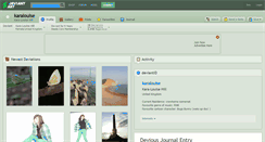 Desktop Screenshot of karalouise.deviantart.com