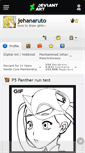 Mobile Screenshot of jehanaruto.deviantart.com