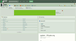 Desktop Screenshot of 5t3f.deviantart.com