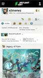 Mobile Screenshot of ejimenez.deviantart.com