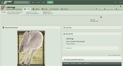 Desktop Screenshot of caliwings.deviantart.com