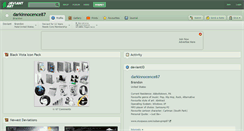 Desktop Screenshot of darkinnocence87.deviantart.com