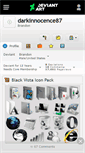Mobile Screenshot of darkinnocence87.deviantart.com