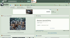 Desktop Screenshot of acrylicer.deviantart.com