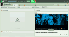 Desktop Screenshot of alexandrab24.deviantart.com