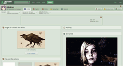 Desktop Screenshot of kibikon.deviantart.com