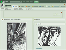 Tablet Screenshot of jasonpaz.deviantart.com