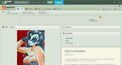 Desktop Screenshot of anna-rei.deviantart.com