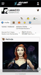 Mobile Screenshot of lasss333.deviantart.com