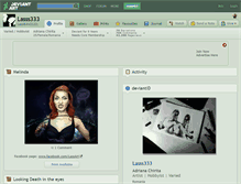 Tablet Screenshot of lasss333.deviantart.com