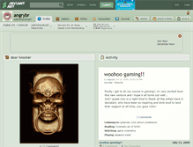 Tablet Screenshot of angrybr.deviantart.com