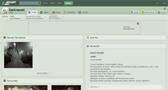Desktop Screenshot of kami-tenshi.deviantart.com