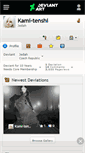 Mobile Screenshot of kami-tenshi.deviantart.com