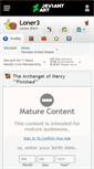 Mobile Screenshot of loner3.deviantart.com