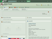 Tablet Screenshot of moimoi-finland.deviantart.com