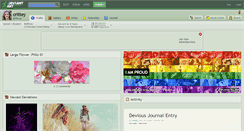 Desktop Screenshot of crittey.deviantart.com