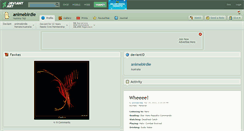 Desktop Screenshot of animebirdie.deviantart.com