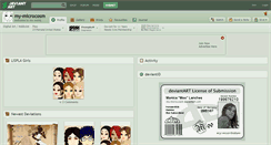 Desktop Screenshot of my-microcosm.deviantart.com