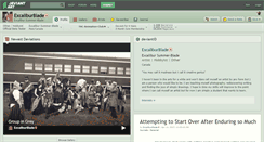 Desktop Screenshot of excaliburblade.deviantart.com